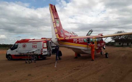 Serviço Aéreo de Saúde e Samu salvam recém-nascido no Norte de Minas