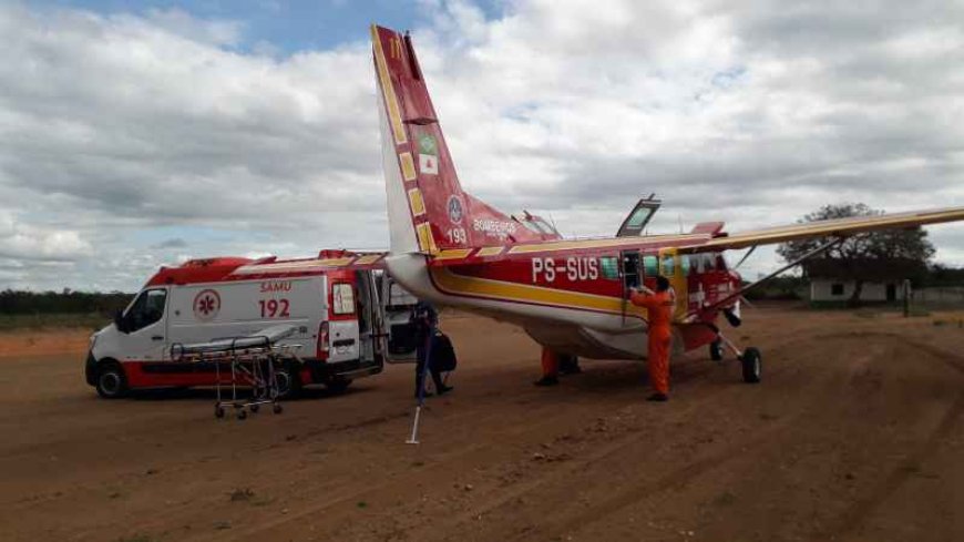Serviço Aéreo de Saúde e Samu salvam recém-nascido no Norte de Minas